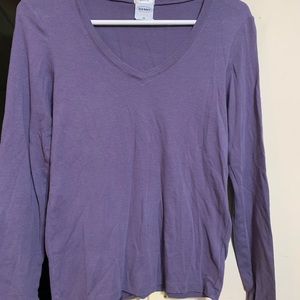 Old Navy, Medium, Purple Long Sleeve Shirt